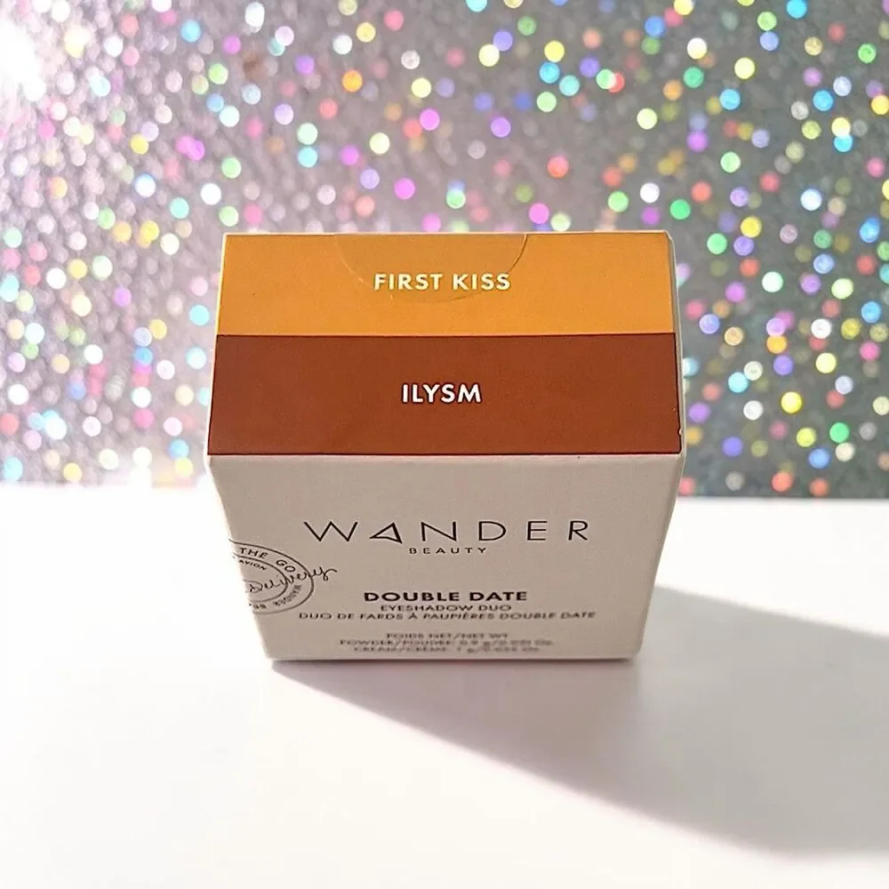 Wander Beauty Double Date Eyeshadow Duo in FIRST KISS & ILYSM NIB